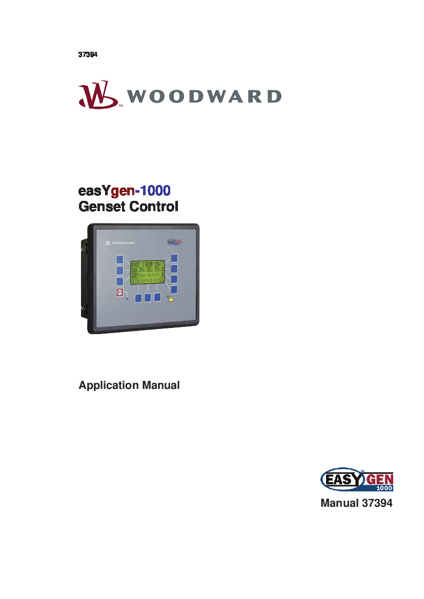 First Page Image of EasyGen-1400 1000 Series Manual.pdf